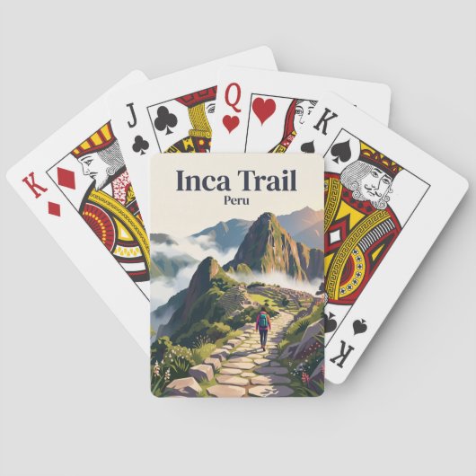 Jeu De Cartes Sentier inca Pérou (dos)