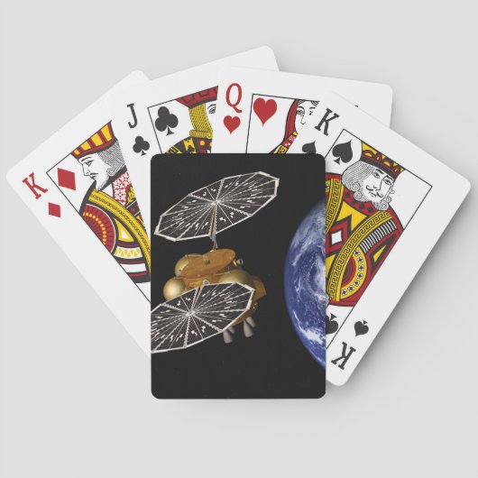 Jeu De Cartes Séparation Du Véhicule D'Entrée Sur Une Mission Ma (dos)