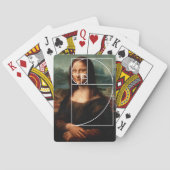 Jeu De Cartes Séquence Leonardo da Vinci Mona Lisa Fibonacci (dos)