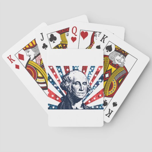 Jeu De Cartes séquin george washington (dos)