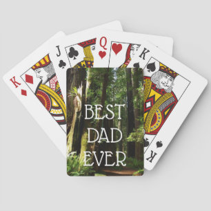 Jeu De Cartes Séquoias et fougères au parc national de Redwood