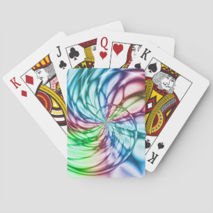 Jeu De Cartes Serendipité Multicolor Fractal Art