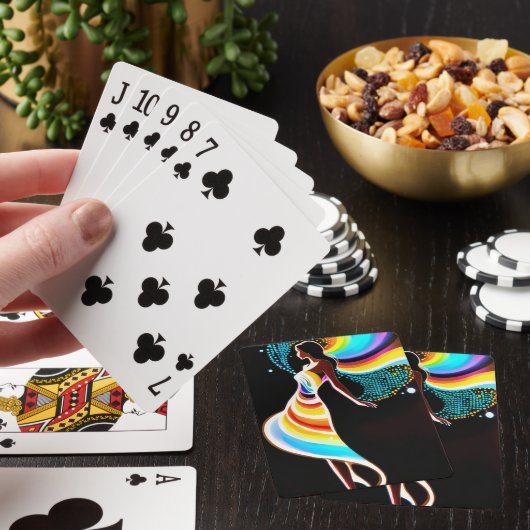 Jeu De Cartes Sérénité arc-en-ciel (In Situ)