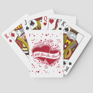 Jeu De Cartes Serez-Vous À Moi ? Cœurs rouges