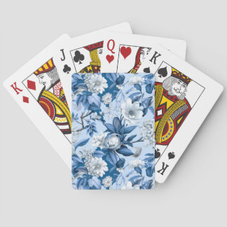 Jeu De Cartes Série Chinoserie bleu et blanc Design 3
