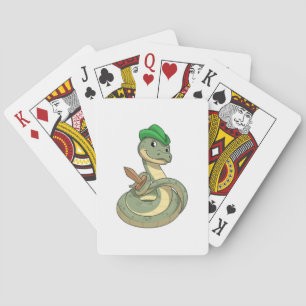 Jeu De Cartes Serpent avec épée