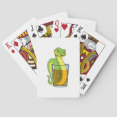 Jeu De Cartes Serpent avec jus (dos)