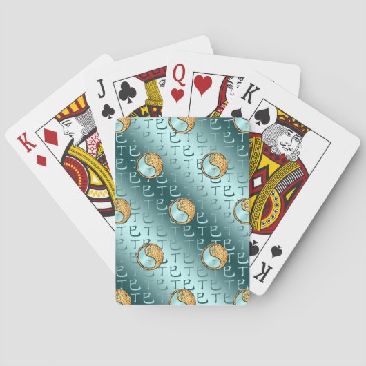 Jeu De Cartes Serpent de Feu (dos)