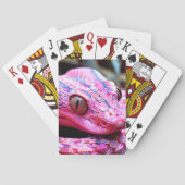 Jeu De Cartes Serpent rose (dos)