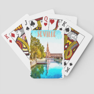 Jeu De Cartes Séville vintage Espagne Andalousie