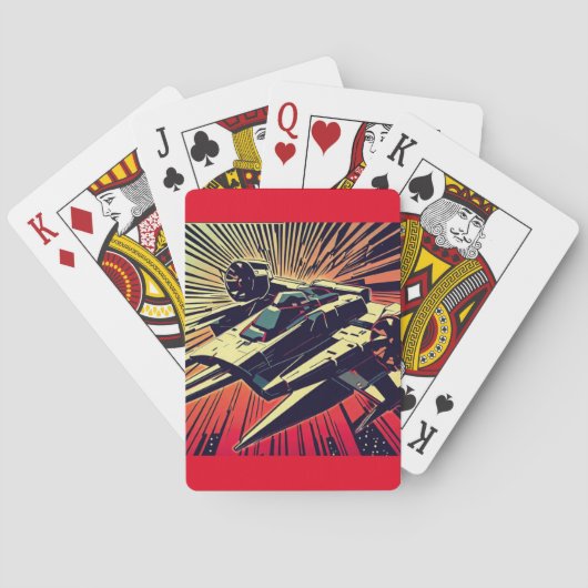 Jeu De Cartes SF Anime Starfighter - Woodcut (1) (dos)