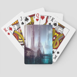 Jeu De Cartes SF Futuristic City 2