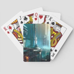Jeu De Cartes SF Futuristic City 3
