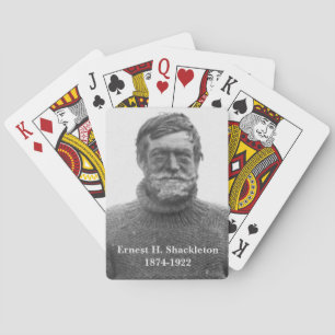 Jeu De Cartes Shackleton dans l'image antarctique de Nimrod
