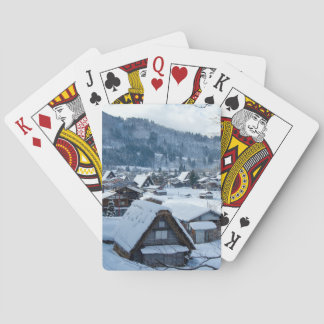 Jeu De Cartes Shagawa River Valley Gifu Japon