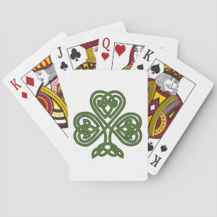 Jeu De Cartes Shamrock celte - Jour de la Saint Patrick
