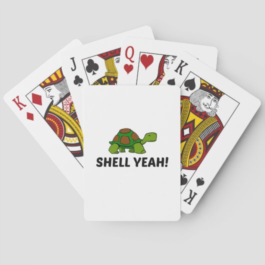 JEU DE CARTES SHELL YEAH TURTLE (dos)