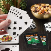 Jeu De Cartes Shenanigans Malarkey Funny St Patrick's Day Name (In Situ)