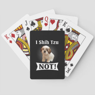 Jeu De Cartes Shih Tzu Aimer Cute Funny Shih Tzu