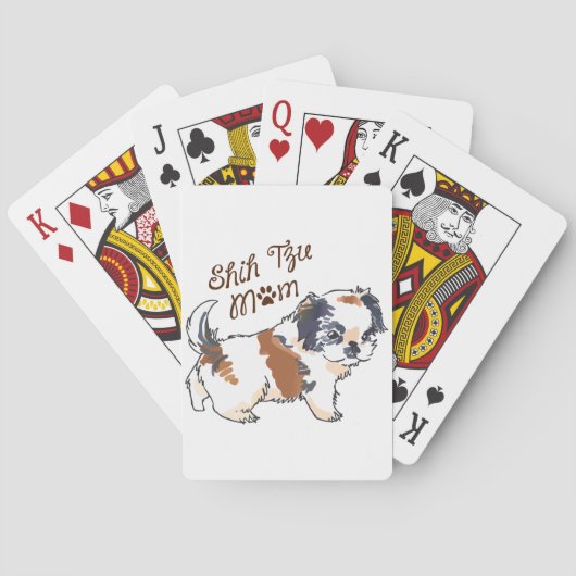 Jeu De Cartes Shih Tzu Mom (dos)
