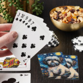 Jeu De Cartes Shih Tzu Starry Night (In Situ)