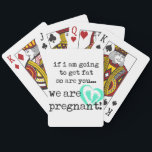 Jeu De Cartes si je vais grossir, vous êtes enceinte<br><div class="desc">nous avons utilisé cette conception pour annoncer notre grossesse à nos parents après 6 ans d'infertilité. évidemment,  cela fonctionnerait pour n' importe quelle faire-part de grossesse!</div>