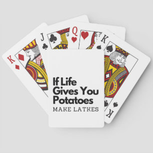 Jeu De Cartes Si la vie vous donne une pomme de terre faire un l
