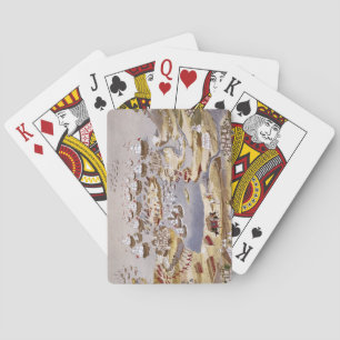 Jeu De Cartes Siège et bataille navale, plaque 13 de 'Pictorial