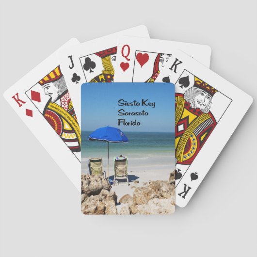Jeu De Cartes Siesta Key Sarasota Floride (dos)