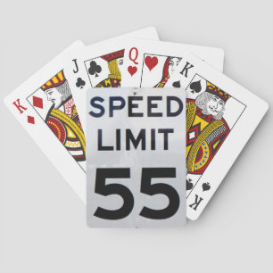 Jeu De Cartes Signal limite de vitesse 55e anniversaire - Jouer 