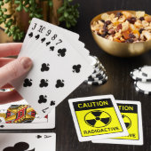 JEU DE CARTES SIGNE RADIOACTIF DE PRUDENCE TRÈS AMUSANT (In Situ)
