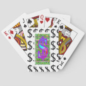 Jeu De Cartes Signes Dollars (dos)