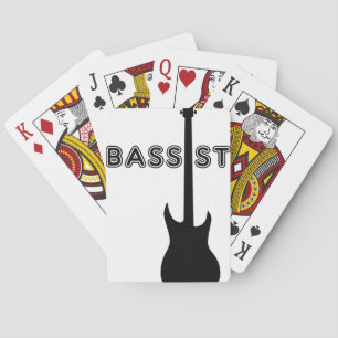 Jeu De Cartes Silhouette Bassin