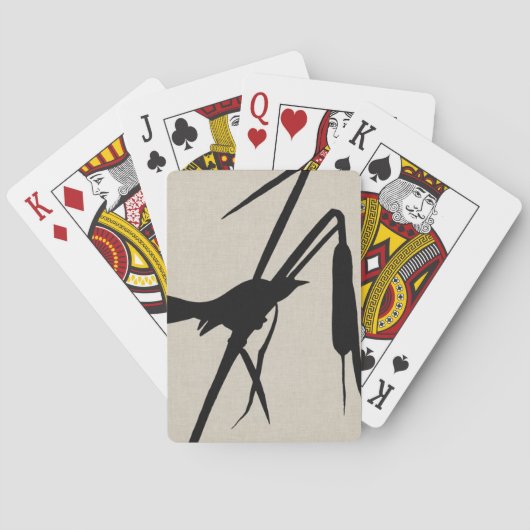 Jeu De Cartes Silhouette II d'Audubon (dos)