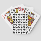 Jeu De Cartes Silhouettes de poulet (dos)