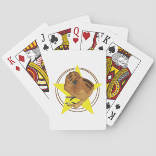 Jeu De Cartes Silkie Red Chick Star