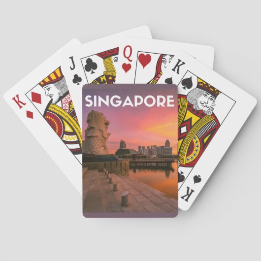 Jeu De Cartes Singapour (dos)
