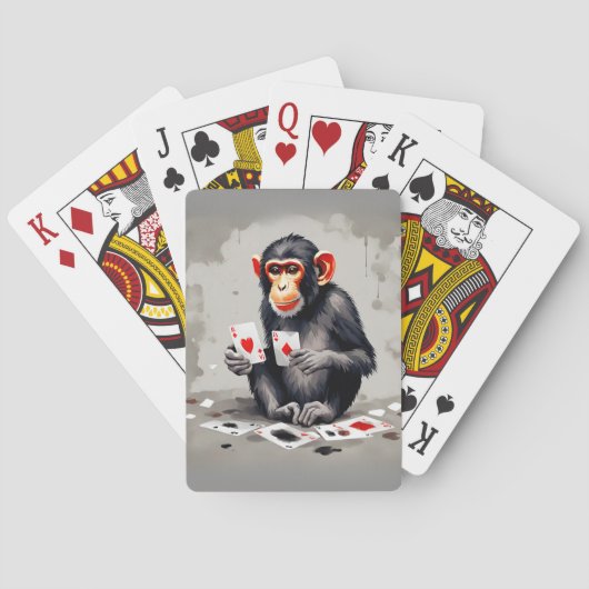 JEU DE CARTES SINGE (dos)