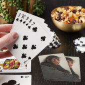 Jeu De Cartes Singe araignée à face rouge Ateles paniscus) (In Situ)