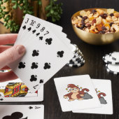 Jeu De Cartes Singe avec lunettes de soleil (In Situ)
