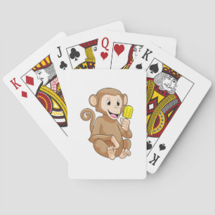 Jeu De Cartes Singe avec Popsicle