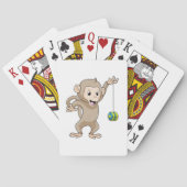 Jeu De Cartes Singe avec Yo-yo (dos)