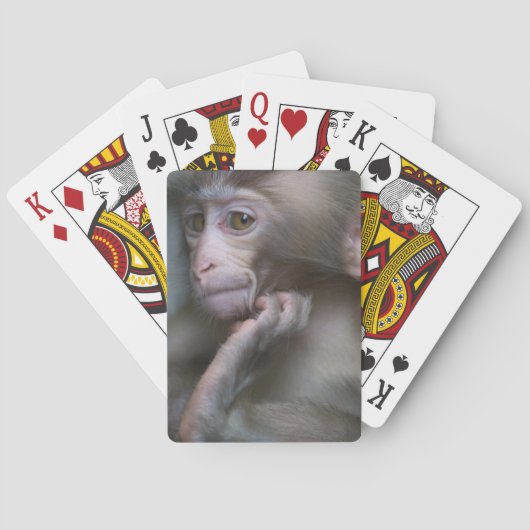 Jeu De Cartes Singe de bébé (dos)
