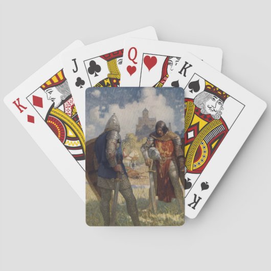 Jeu De Cartes Sir Launcelot du Lac, Chevalier de la Table Ronde (dos)