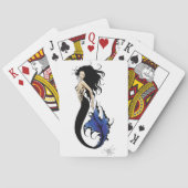 Jeu De Cartes Sirène bleu de la tribu (dos)