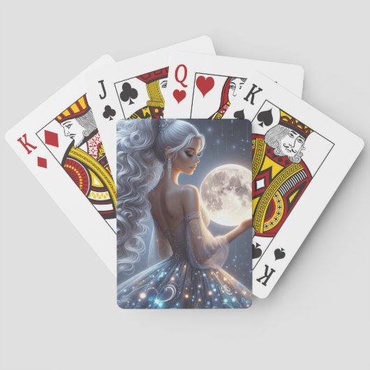Jeu De Cartes Sirène lune (dos)