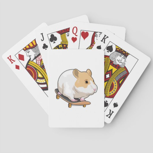 Jeu De Cartes Skate de Hamster (dos)