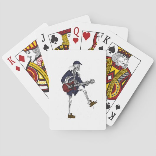 Jeu De Cartes Skeleton (dos)