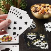 Jeu De Cartes Skeleton King Skuls Jouer Des Cartes (In Situ)