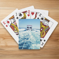 Ski nautique Derrière le bateau de vitesse photo v